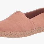 Toms NEW Alpargata Leather Wrap Flats Slip On Shoes Rose Beige Suede Braided Photo 6