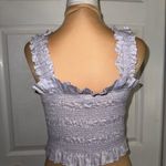 Rebecca Taylor  Cotton Smock Top in Sky  Size XS NWOT Photo 1