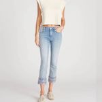 Driftwood  Colette Aztec embroidered crop jeans Photo 3