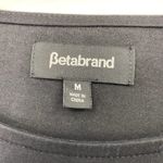 Betabrand  30 Day Mini Dress Black Stretchy Jersey Knit Boatneck Womens Medium Photo 6