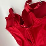 Jezebel  USA Red Lingerie Push Up Bustier Corset Bra Top Size 36D Sexy Intimates Photo 3