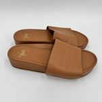 Beek Gallito Leather Slide Sandal in Tan Size 8 Photo 5