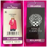 Vince Camuto  Women’s XXL Fuchsia Pink Stretch Blazer One Button Notch Lapel Photo 13