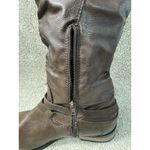 Rampage  Idella Women's 10 M Brown Riding Boots Side, Zip Low Heel Knee-High Photo 12