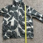 Herschel Supply Company Herschel cream & green leaf print lightweight rain jacket size M Photo 7