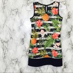 Soprano  Stripe Pineapple Floral Blouse! Photo 7