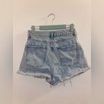 ZARA  women’s size 4 distressed mini boho hip jean shorts Photo 3