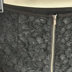 Diane Von Furstenberg  Scotia Lace Black Zipper Skirt Sz 6 Photo 9