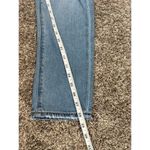 American Eagle Mom Jean Ripped Knees Distressed Denim High Rise Size 2 Blue Photo 11