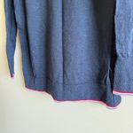 Banana Republic  EXTRA FINE MERINO SWEATER‎ CREWNECK NAVY BLUE WOMENS SIZE M Photo 3
