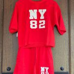 ZARA 2 pieces short sleeve and short pants sportswear set Size S Photo 0