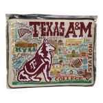 Catstudio Collegiate Texas A&M University Zipper Pouch Travel Bag Brand New Red Photo 7