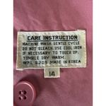 Saxton Hall Womens Lavender Light Rain Jacket Coat Sz petite 14 Funnel Neck Purple Photo 4