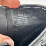 Antonio Melani Black Leather Stiletto Booties Size 8.5 M Photo 8