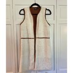 Rafaella  nwt Sherpa faux fur front vest size m Photo 1