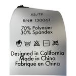 L*Space Active Move With Me‎ Crossover Legging Black Cream XS Yoga Pants Photo 6