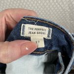 Madewell  Dark Wash Bejeweled The Perfect‎ Jean Shorts Photo 4