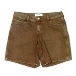 Hollister  Low Rise Baggy Jorts in Khaki Brown size 12 Photo 1