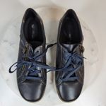 Rieker Remonte Tex Womens Shoes US 10.5 EU 41 Blue Leather Comfort Sneakers Walk Photo 2