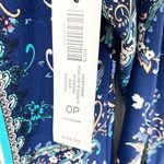 Chico's CHICO’S Medallion Multicolored Tie Sleeves Short Dress, Size 4P Photo 5