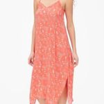 Gap Cami Flowy Handkerchief Hanky Hem asymmetrical midi Slip Dress Floral S new Photo 0