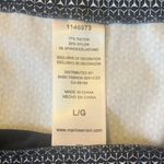 Mario Serrani  Navy and White Skirt Geometric Design Photo 2