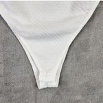 Wild Fable Womens Spaghetti Strap Cut Out Bodysuit  White Photo 6