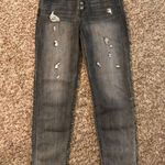 Ivy and Main  button high waist distressed skinny jeans Photo 11