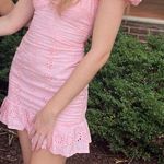 Hello Molly Pink Mini Dress Photo 0