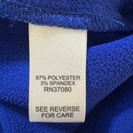 Cato Royal Blue V-neck Blouse with Bell Sleeves Photo 6