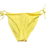 ANDIE NWT  Swim Zest Yellow Tie String Bikini‎ Bottom Size XL Bright Photo 0