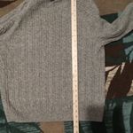 Brooks Brothers  Light Gray Crewneck Sweater Wool Blend Long Sleeve Womens Large Photo 7