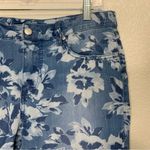 Isaac Mizrahi True Denim Floral Print Ankle Jeans Photo 3