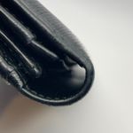 Gucci  Calfskin Interlocking G Continental Wallet Black - Preowned Photo 10