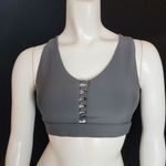 SoulCycle Soul Tied in Knots Dark Green Sports Bra (S) Photo 1