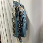 Indigo Moon Womens Medium Jean Tribal Dressy Jacket Embroidery Boho Artsy Spring Blue Photo 5