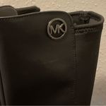 Michael Kors MK Women's Cypress Zip Vegan Leather Boots Black Size 5. Photo 5