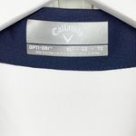 Callaway NEW Golf White Abstract Gradient Stripe Print Color Block Dress Size XL Photo 4