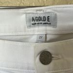 AGOLDE White ripped Knee Sample Jeans Photo 3