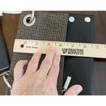 Hammitt  Montana Reversible Edison Houndstooth Black Tan Crossbody‎ Bag Purse Photo 5