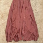 NWT Revelry Desert Rose Haven Satin Bridesmaid Dress in Size 8 Petite Pink Photo 1