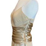 Adrianna Papell Silk Draped Surplice Wrap Cocktail Dress Vintage 90’s Photo 5