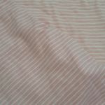 Jaclyn Intimates  Pink White Striped Fleece Pajama Set SIZE M Photo 1