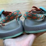 Chacos Double Strap Sandals Gray Blue Orange Photo 4