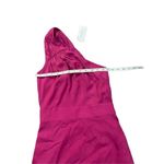Banana Republic NWT  Hot Pink One Shoulder Womens Mini Dress sz 2 Photo 5
