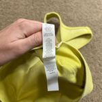 Aerie OFFLINE By Women’s S Totally Textured Seamless Racerback Sports Bra-Yellow Photo 4