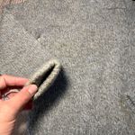 Vtg 70s LL Bean Pullover Wool Heavy Cowl Neck Sweater USA Made Womens L Oatmeal Gray Photo 1