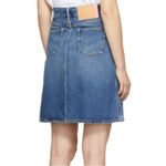 Acne Studios  Bla Konst Blue Denim Shadow Miniskirt Photo 1