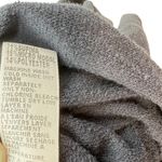 James Perse Raglan Sweatshirt Dress Long Sleeve Terry Tempest Blue Size 3 Large Photo 9