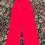 A loves A  women’s red jumpsuit size large Photo 1